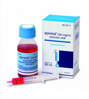 Apiretal 100 mg/ml solucion oral 1 frasco 90 ml