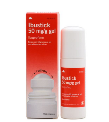 Ibustick 50 mg/g gel cutaneo 1 tubo 60 g (con roll-on)