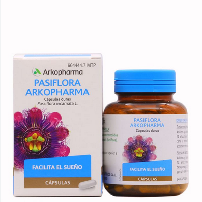 Pasiflora arkopharma 300 mg 84 capsulas