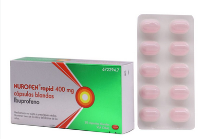Nurofen rapid 400 mg 20 capsulas blandas