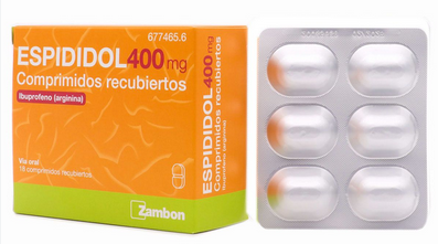 Espididol 400 mg 18 comprimidos recubiertos