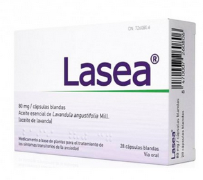 Lasea 80 mg 28 capsulas blandas