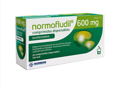 Normofludil 600 mg 20 comprimidos dispersables