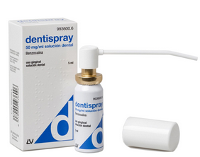 Dentispray 50 mg/ml solucion dental 1 frasco 5 ml