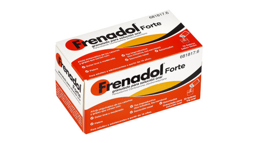 Frenadol forte 10 sobres granulado para solucion oral