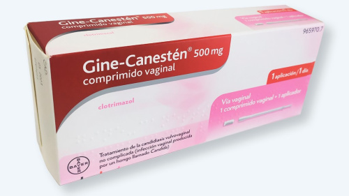 Gine canesten 500 mg 1 comprimido