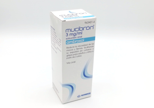 Mucibron 3 mg/ml solucion oral 1 frasco 200 ml