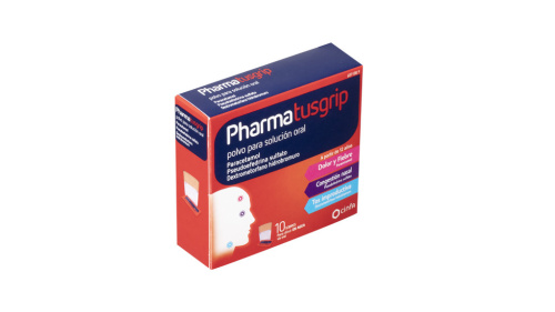 Pharmatusgrip 10 sobres polvo para solucion oral