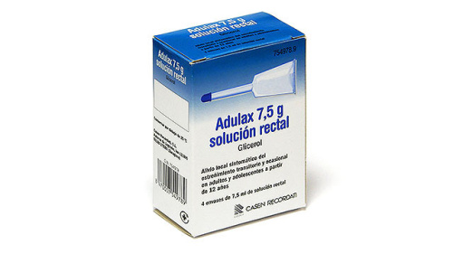 Adulax 6.14 ml solucion rectal 4 enemas 7.5 ml