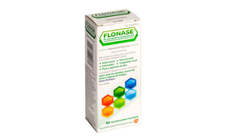 Flonase 50mcg nebu nasal 60dos