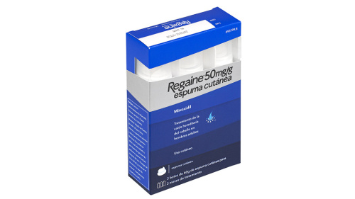 Regaine 50 mg/g espuma cutanea 1 aerosol 60 g
