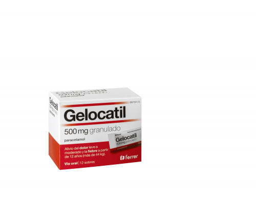 Gelocatil 500mg granulado