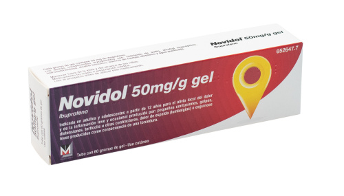 Novidol 50 mg/g gel 100 g