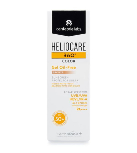 Helio 360 color gel oil free bronze 50ml