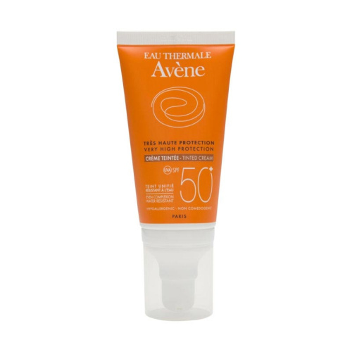 Avene crema solar coloreada 50+ dorada