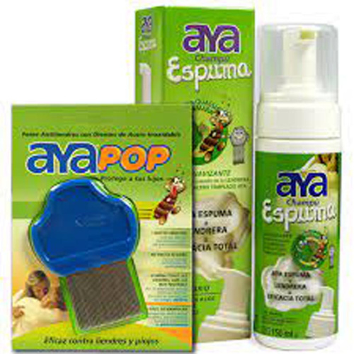 Aya pop peine antiliendres y piojos