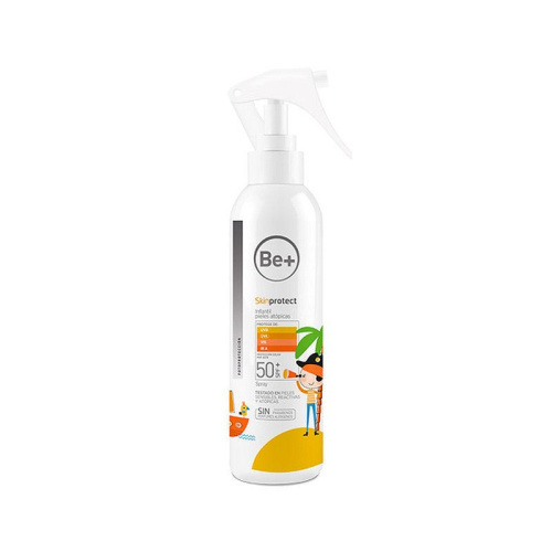 Be+ solar skin protect spray fluido 50+ infantil