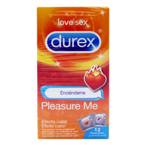 Durex pleasure me enciéndeme efecto calor
