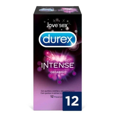 Durex preservativos intense orgasmic
