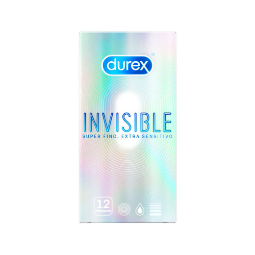 Durex preservativos invisible extra sensitivos