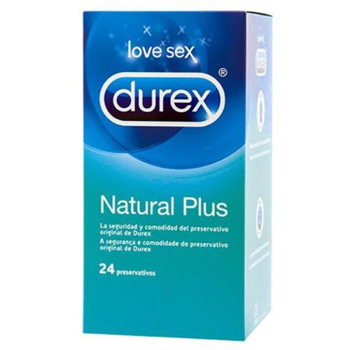 Durex preservativos natural plus