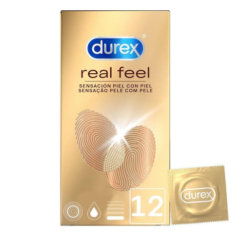 Durex preservativos real feel 