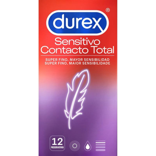 Durex preservativos sensitivo contacto total