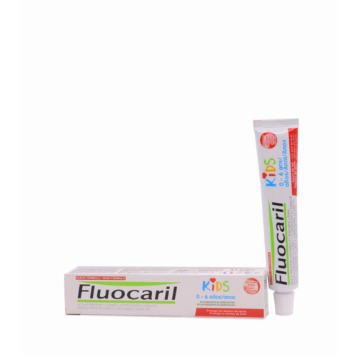 Fluocaril kids pasta dentífrica 0-6 años sabor fresa