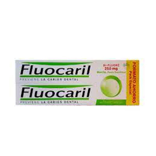 Fluocaril bi-fluoré 250 mg pasta dentífrica menta 
