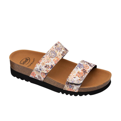 Dr. scholl greeny 2 straps 2.0 blanc/ multi