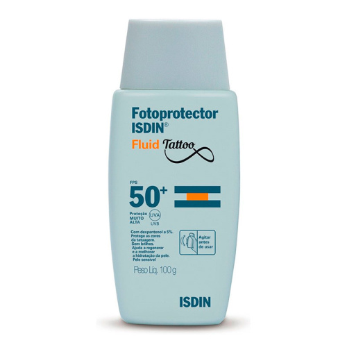 Isdin fluid tattoo spf50+ 100 ml
