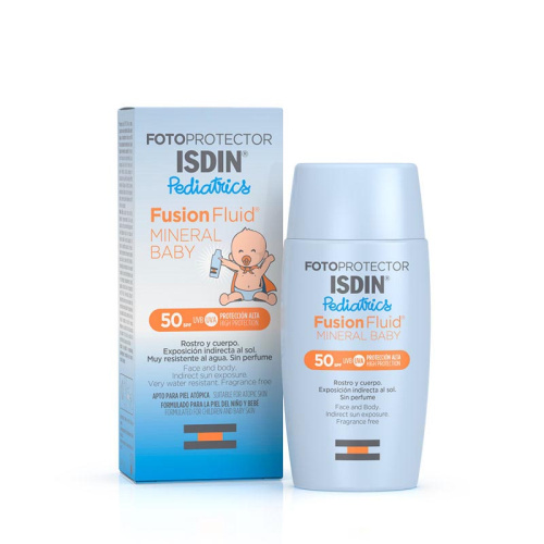 Isdin pediatrics fusion fluid mineral baby 50 ml
