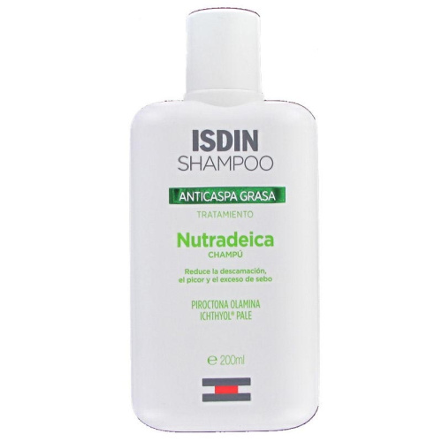 Isdin nutradeica champú tratamiento anticaspa seca 200 ml
