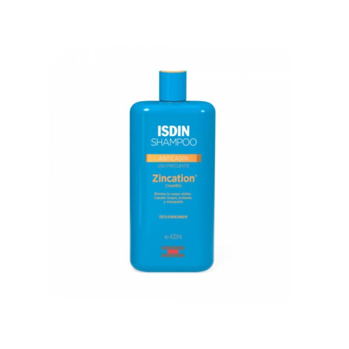 Isdin zincation champú anticaspa uso frecuente 400 ml