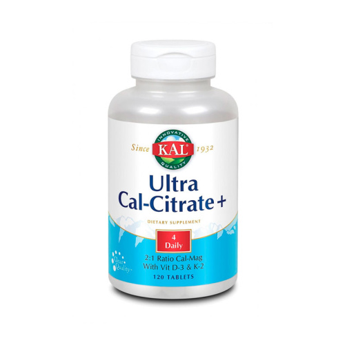 Kal ultra cal citrate + k2 120 comp