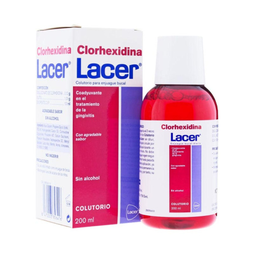 Lacer colutorio clorhexidina 200ml