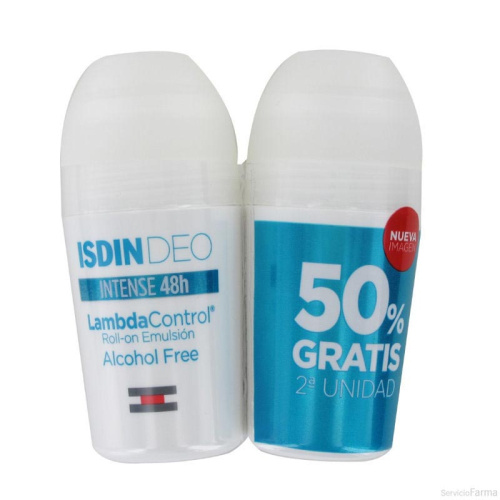 Lambda control desodorante duplo emulsion roll on sin alcohol