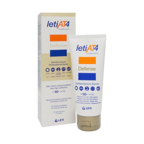 Leti at 4 defense solar spf +50 piel atópica 100 ml