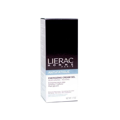 Lierac gel crema hidratante anti-fatiga hombre 50 ml