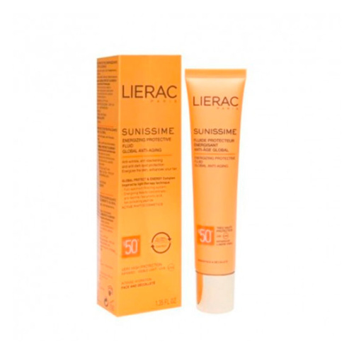 Lierac sunissime fluido protector revitalizante anti-edad spf50 40 ml