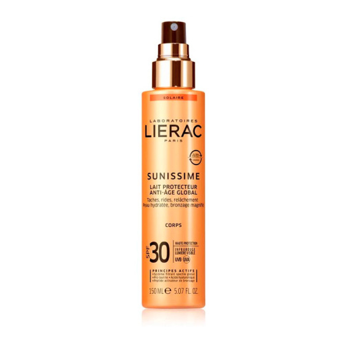 Lierac sunissime leche protectora revitalizante anti-edad spf15 150 ml
