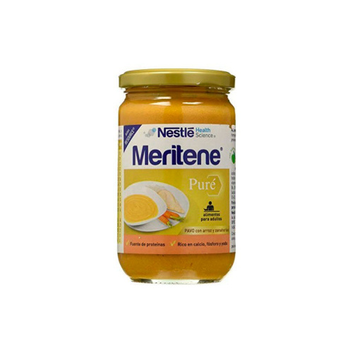 Meritene puré de pavo con arroz ay zanahorias 300g