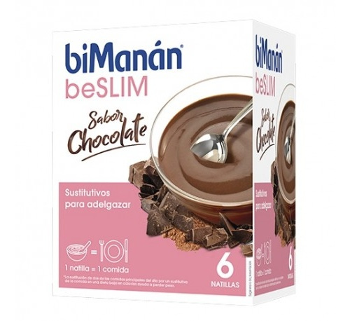 Bimanán sustitutive natillas chocolate