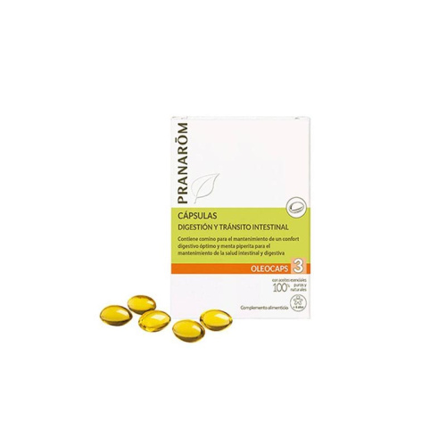 Pranarôm Oléocaps 3 Bienestar Digestivo 30 Cápsulas