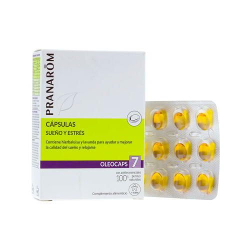 Pranarôm Oleocaps Bio 7 Relajación y Sueño 30 Cápsulas
