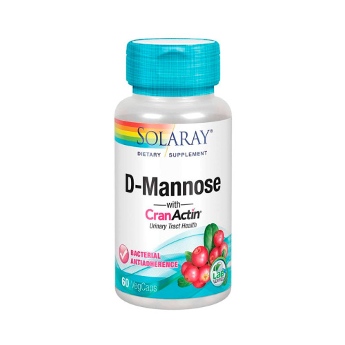 Solaray d-mannose con cran actin