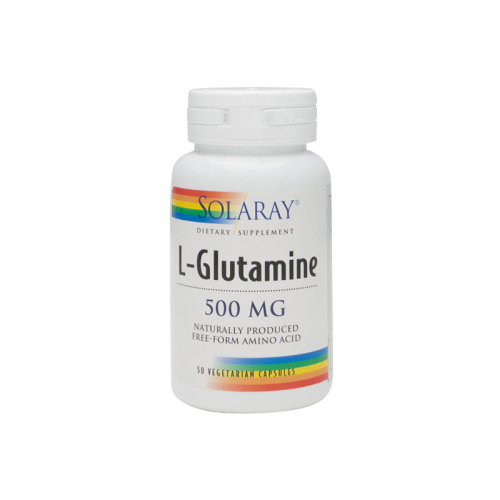 Solaray l-glutamina 500mg
