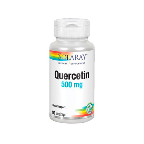 Solaray quercetin non citrus 500 mg 90 cápsulas vegetales