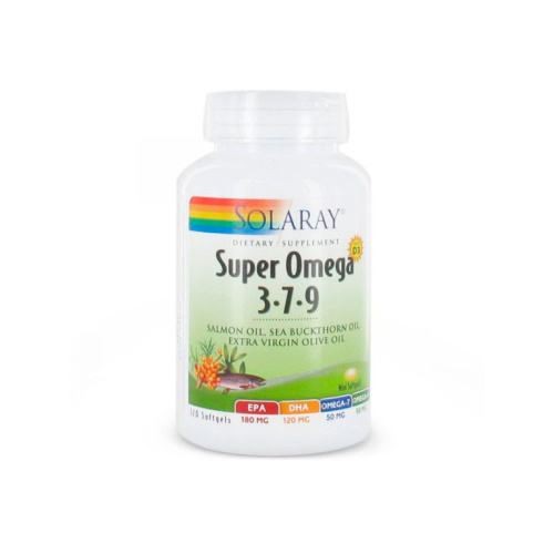 Solaray super omega 3-7-9 120 perlas