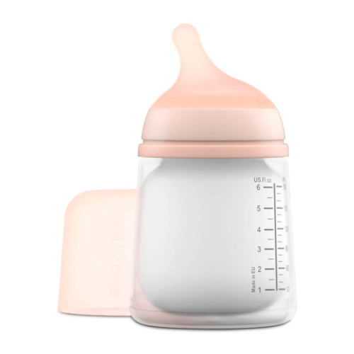 Suavinex biberón zero anticólico silicona flujo lento 180ml 1 unidad